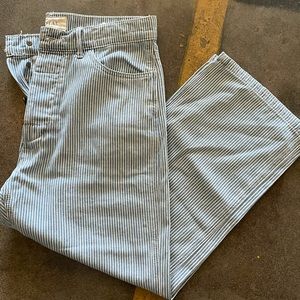 The Great Railroad Stripe Cropped Pant